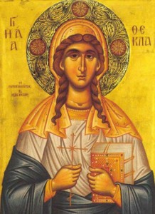 Thekla,dëshmorja e parë