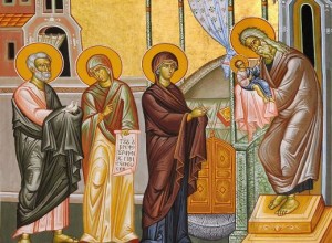 Ipapandia- Paraqitja e Zotit Jesu Krisht në Tempull