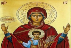 E përmbishenjtë Hyjlindëse shpëtona!