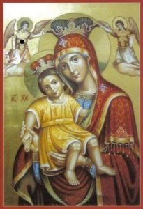 E përmbishenjtë Hyjlindëse shpëtona